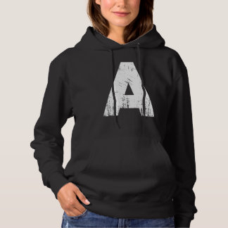 Chipmunk Halloween Karneval Kostym Bokstav A Röd V T Shirt