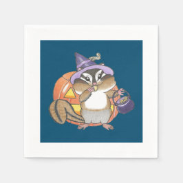 Chipmunk Halloween Pappra Napkins Pappersservett