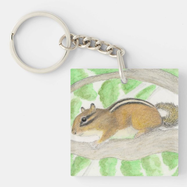 Chipmunk i Apple Träd (Framsidan)