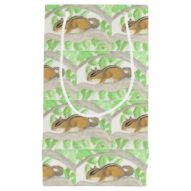 Chipmunk i Apple Träd (Framsidan)