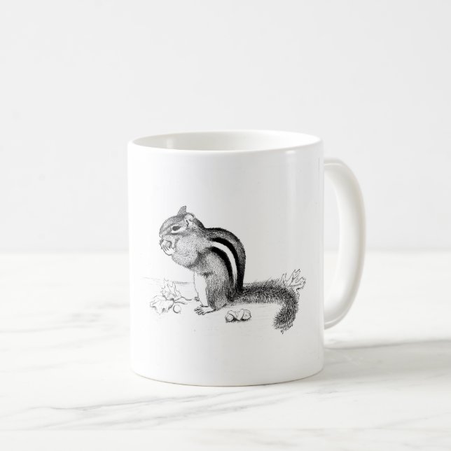 Chipmunk Kaffemugg (Framsida höger)