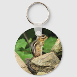 Chipmunk Keychain Nyckelring