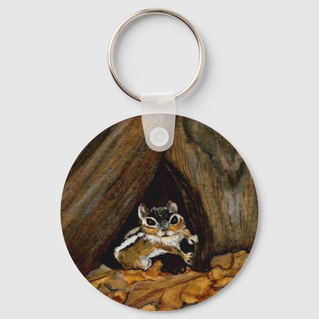 Chipmunk Keychain Nyckelring (Framsida)
