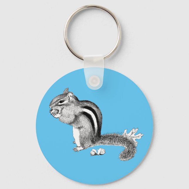 Chipmunk Keychain Nyckelring (Framsida)