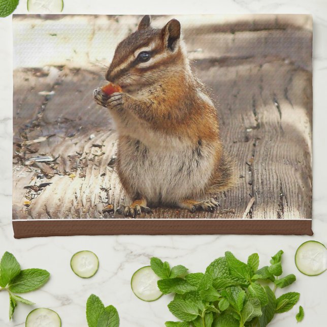 Chipmunk Kitchen Towel Kökshandduk (Vikta)