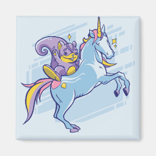 Chipmunk och Unicorn, Magic Friends Magnet