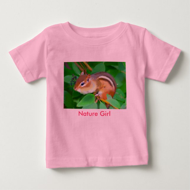 Chipmunk onsie, Nature Girl T-shirt (Framsida)