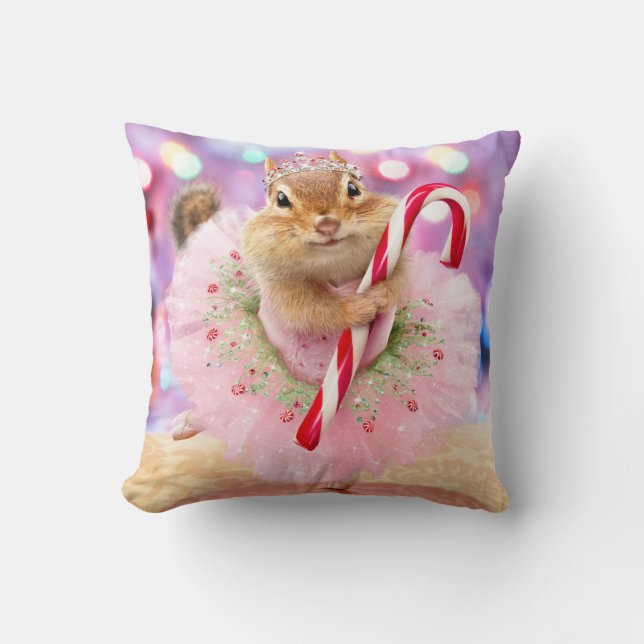 Chipmunk Plum Fairy Kudde (Framsida)