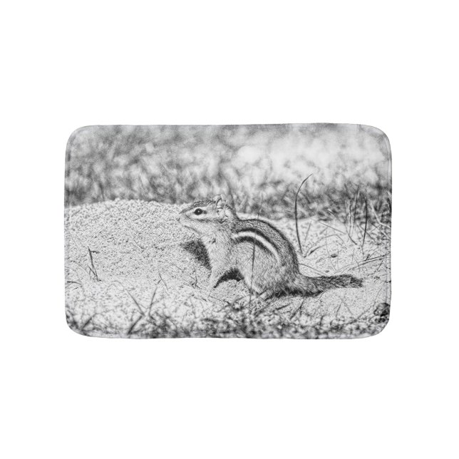 Chipmunk Sketch Badrumsmatta (Framsidan)