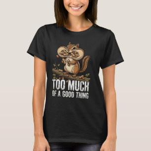 Chipmunk Snack Attack T Shirt