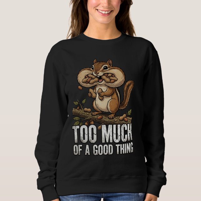 Chipmunk Snack Attack T Shirt (Framsida)