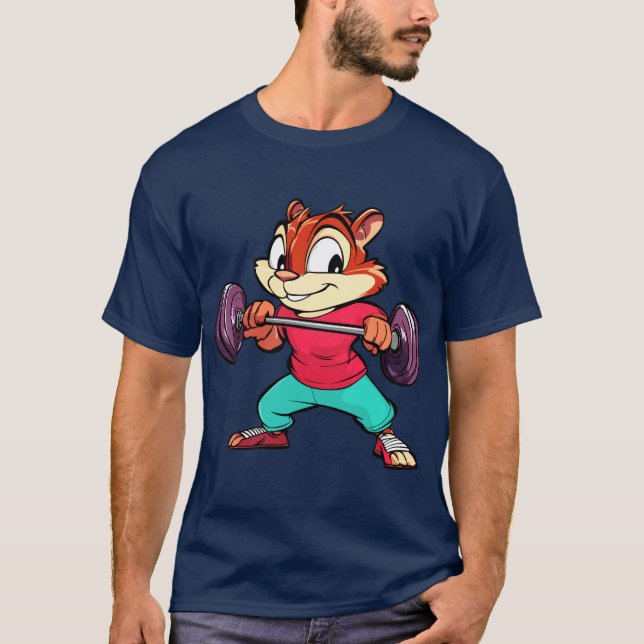 Chipmunk Sports Trainer T-Shirt (Framsida)