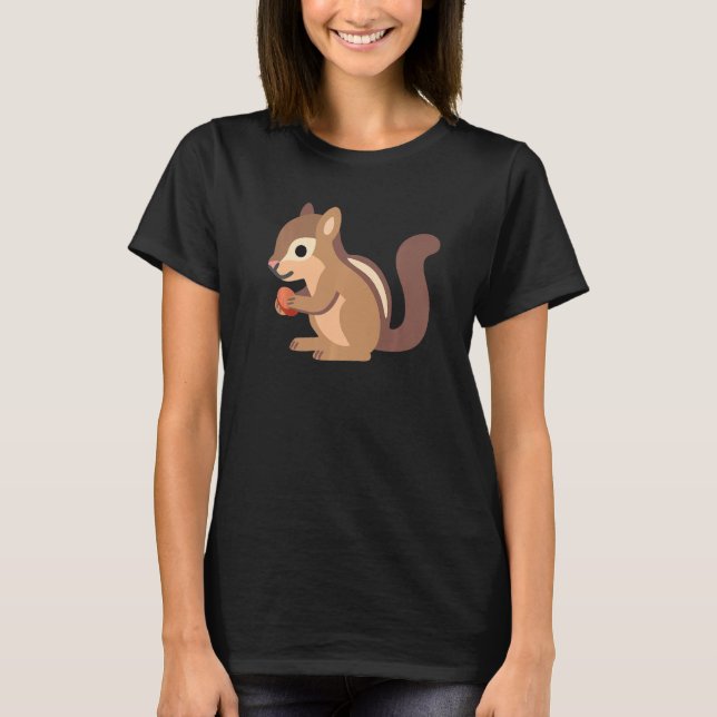 Chipmunk Squirrel Costume T Shirt (Framsida)