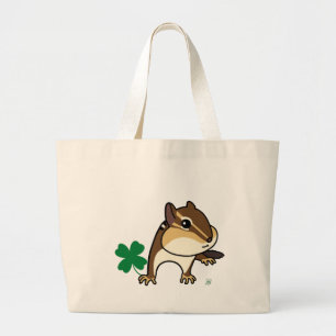 Chipmunk Truly your Tote bag シ マ リ ス の ー ト öppning Jumbo Tygkasse