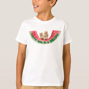 Chipmunkar Eating Watermelon T Shirt