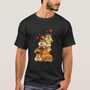 Chipmunks Rodents T Shirt