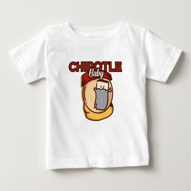 Chipotle babyTshirt T Shirt (Framsida)