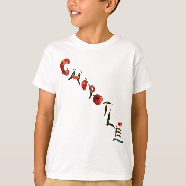 Chipotle Chilipeppar Tee Shirt (Framsida)