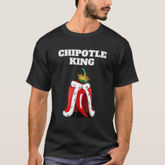 Chipotle Kung | Manar Chipotle Älskare | Mexikansk T Shirt