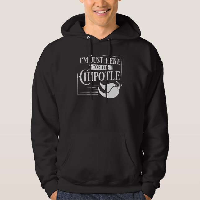 Chipotle Peppers Sauce Chili Salsa Powder Queso Fo Hoodie (Framsida)