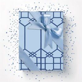 Chippendale Oktagonstakstolpe i djup skiffer Presentpapper