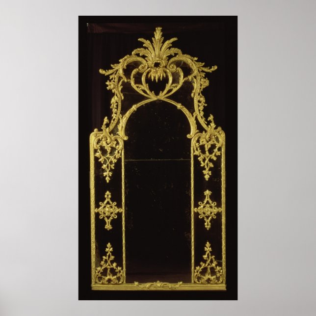 Chippendale spegel, 1750 poster (Framsidan)