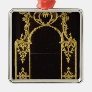 Chippendale- spegel, c.1750 julgransprydnad metall