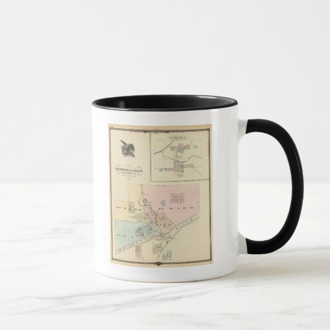 Chippewa Falls och byn Neillsville Mugg (Höger)