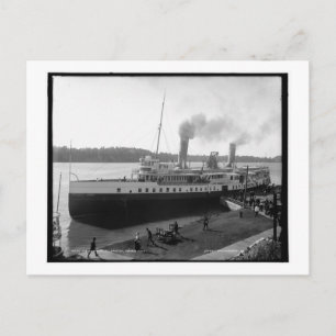 Chippewa, Lewiston, Niagara River, NY Vintage Vykort