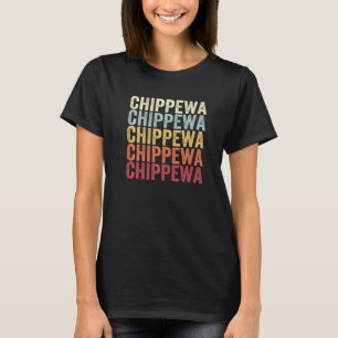 Chippewa Pennsylvania Chippewa PA Retro Vintage T Shirt
