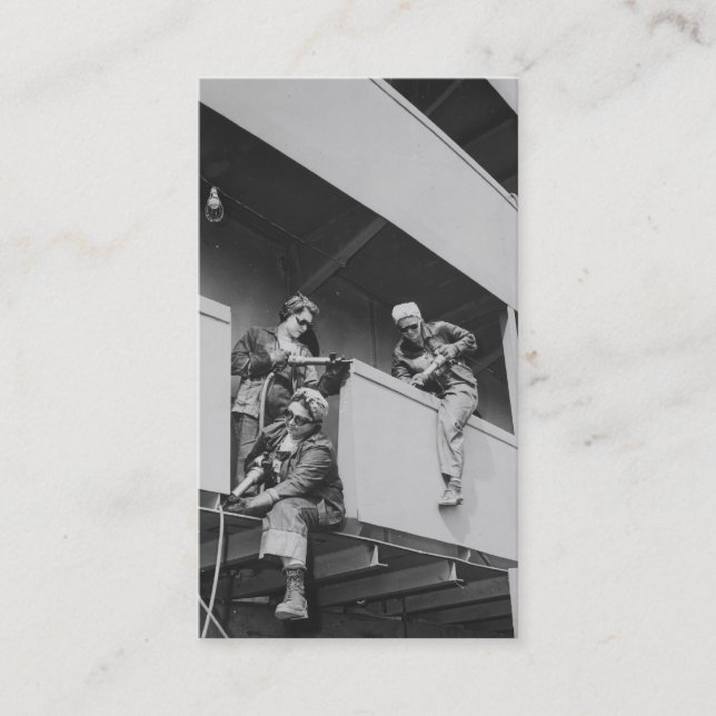 Chipping Slag av en Frakt Visitkort (Framsida)