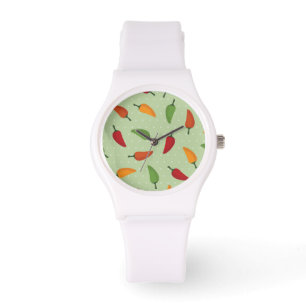 Chipppeppar mönster armbandsur