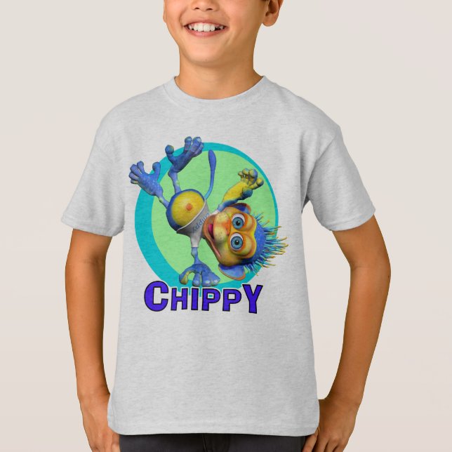 Chippy GiggleBellies apan T-shirt (Framsida)