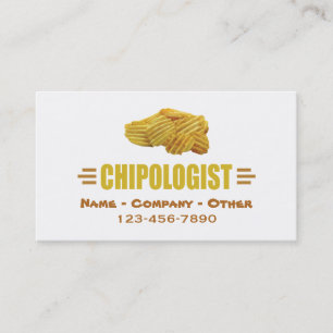 CHIPSOLOGIST - Humalpotatis Chip Visitkort