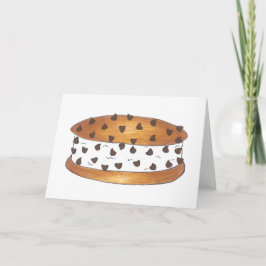 Chipwich Chocolate Chip Cookie Ice Cream Sandwich Kort