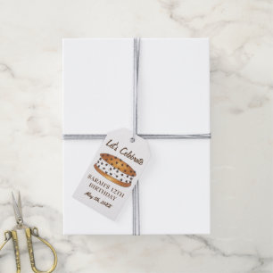 Chipwich Chocolate Chip Cookie Ice Cream Sandwich Presentetikett