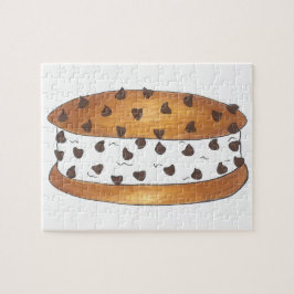 Chipwich Chocolate Chip Cookie Ice Cream Sandwich Pussel