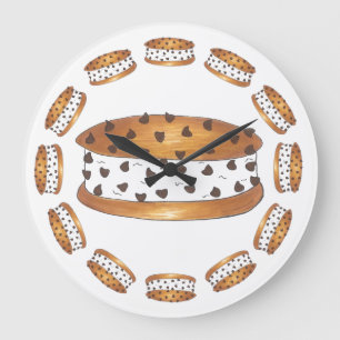 Chipwich Chocolate Chip Cookie Ice Cream Sandwich Stor Klocka