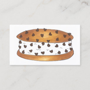 Chipwich Chocolate Chip Cookie Ice Cream Sandwich Visitkort