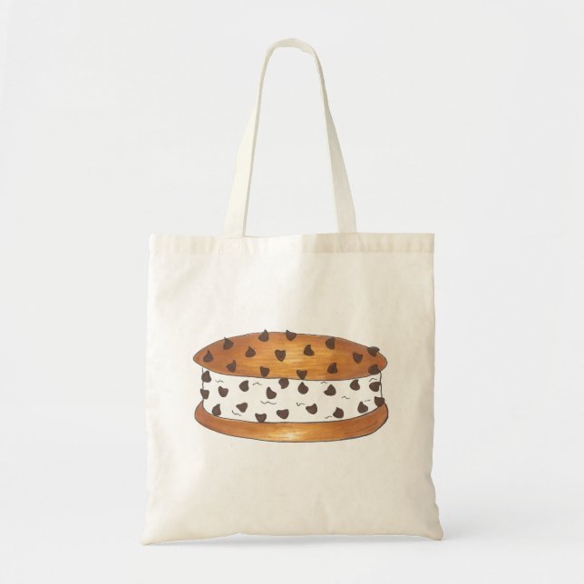 Chipwich Ice Cream Sandwich Tote Bag Tygkasse (Framsidan)