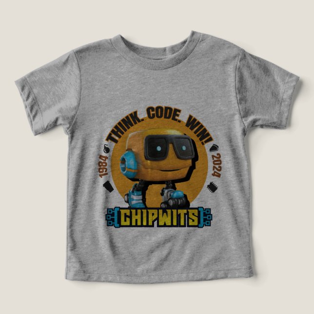 ChipWits Kids Shirt T Shirt (Design Framsida)