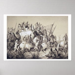 Chir Singh, Maharaja av sikhsna med kungen av Poster