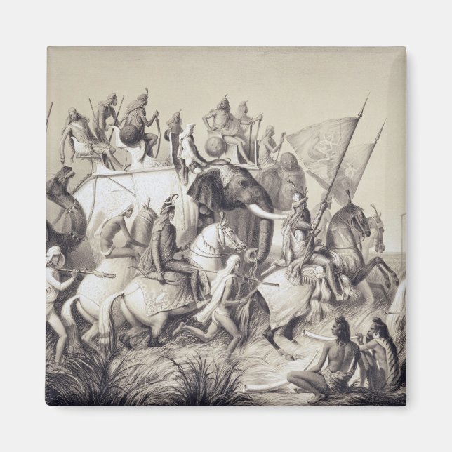 Chir Singh, Maharaja på sikherna med Kung av Magnet (Framsidan)
