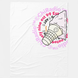 ChiRadio LLC Glass väggkonst Fleecefilt