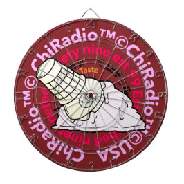 ChiRadioLLC ™ Glass Darttavla