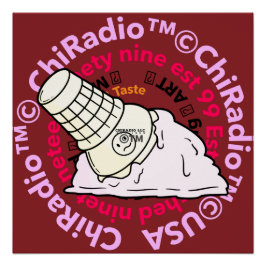 ChiRadioLLC ™ Glass Perfect Poster