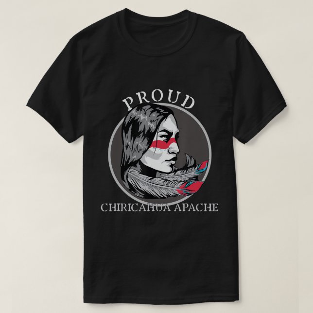 Chiricahua Apache Indian Tribe Warrior Gi T Shirt (Design framsida)