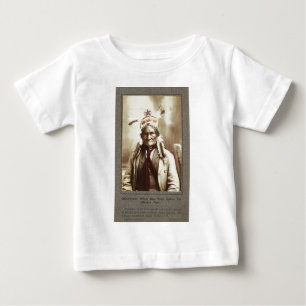 Chiricahua Apache indiskt ledareGeronimo porträtt T Shirt