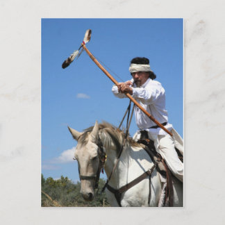 Chiricahua Apache Modig Vykort