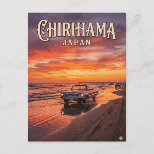 Chirihama Nagisa-vägen Japan Vykort